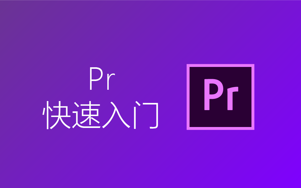 pr剪辑入门教程3小时速成看完就会